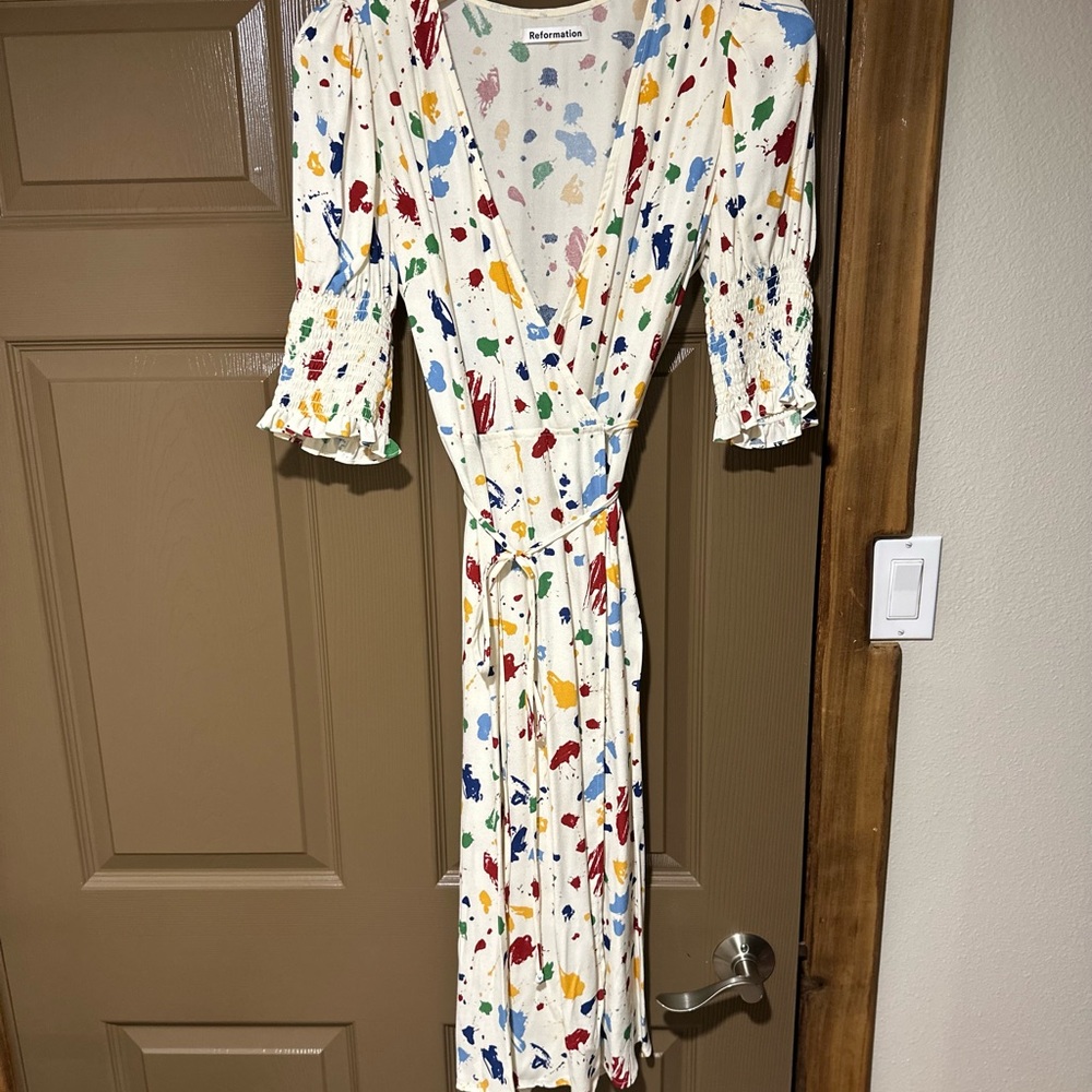 SOLD Reformation Wrap Dress